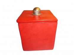 Unique decorating  handmade square box [LARGE]
